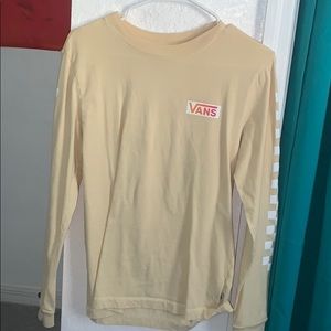 VANS LONG SLEEV, CHECKERBOARD SLEEVES